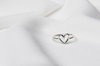 The Open Heart Ring