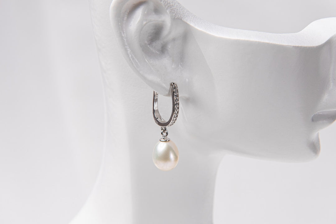 Lucky Charm Pearl Earrings