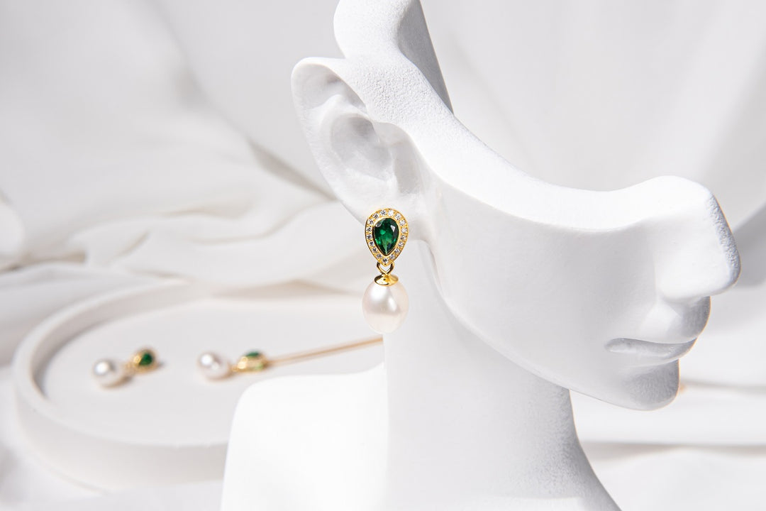 Emerald Pearl Set
