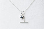 Load image into Gallery viewer, Line of Heart Necklace
