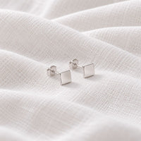 The Square Stud Earrings