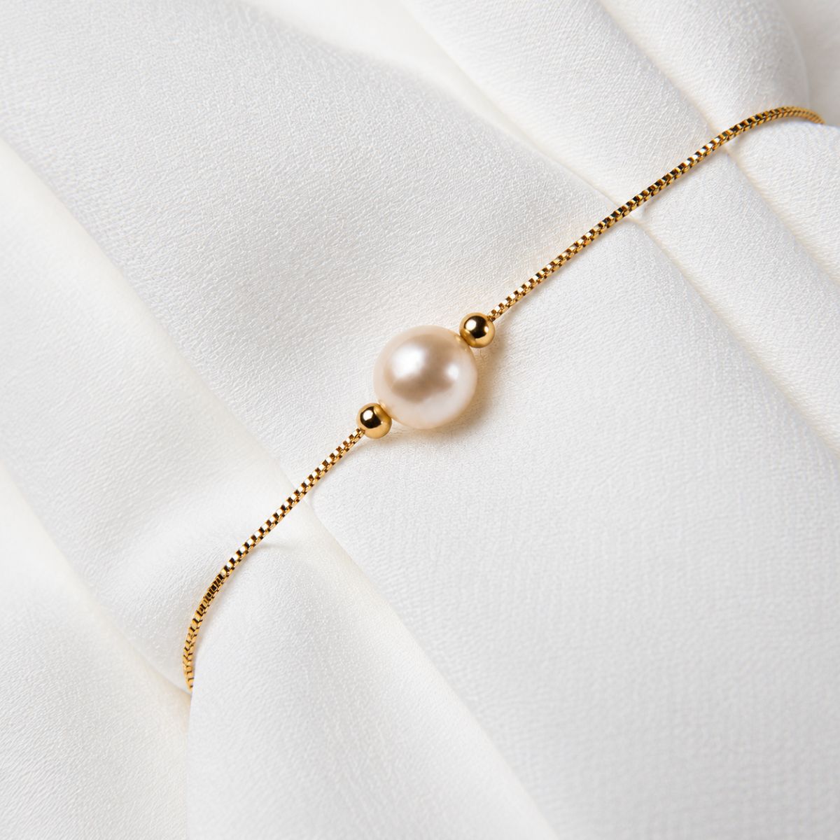 gold vermeil and white pearl 