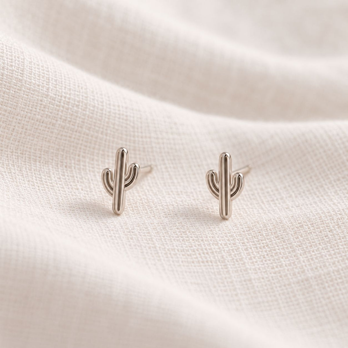 Cactus Stud Earrings
