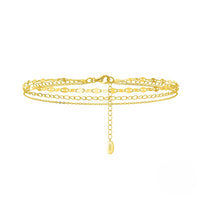 Triple Layer Anklet