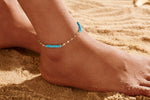 Load image into Gallery viewer, Aqua Baby Anklet
