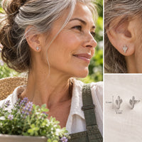Cactus Stud Earrings
