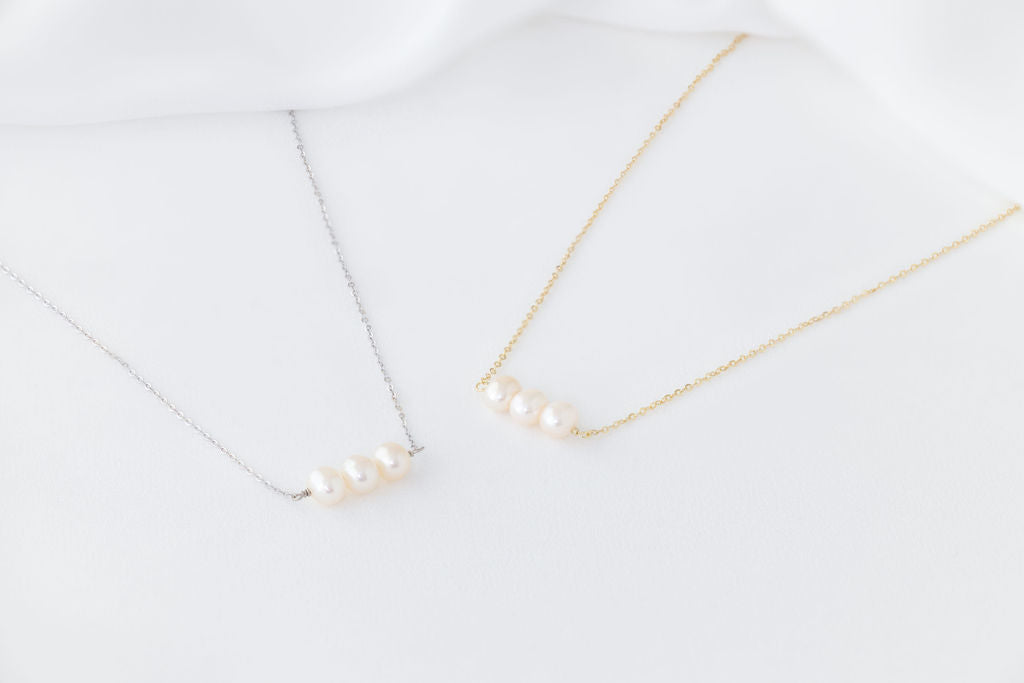 Trilogy Pearl Necklace