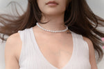 Load image into Gallery viewer, Classic Choker Pearl  Necklace