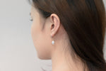 Load image into Gallery viewer, The Timeless Pearl Hook Earrings
