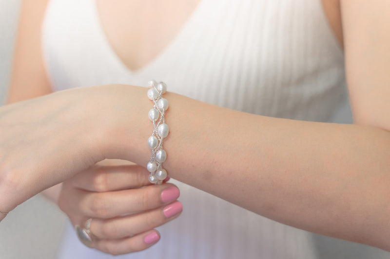 Grapes Pearl Bracelet