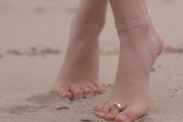 Double Layered Anklet Not specified