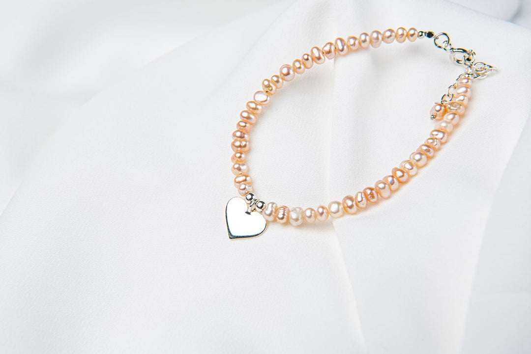 Heart of Pearls Bracelet