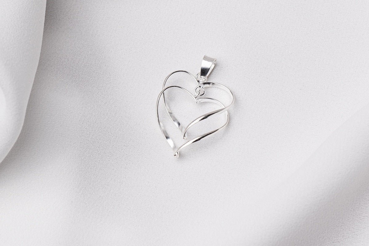 Double Heart Pendant