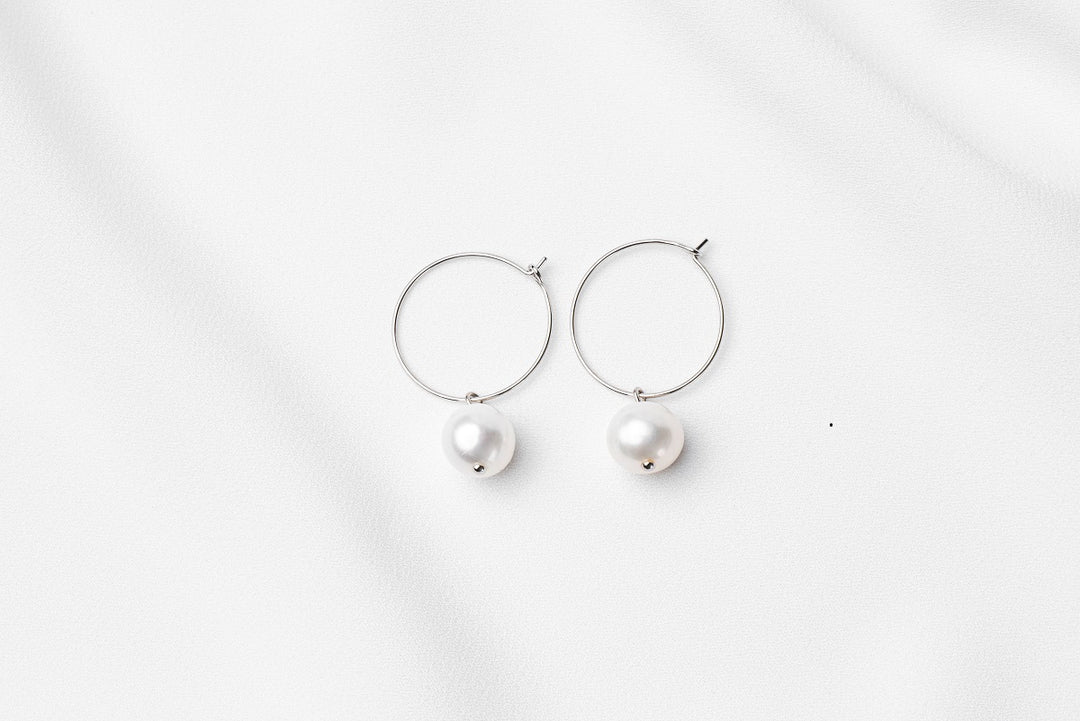 Moonlighting Pearl Earrings