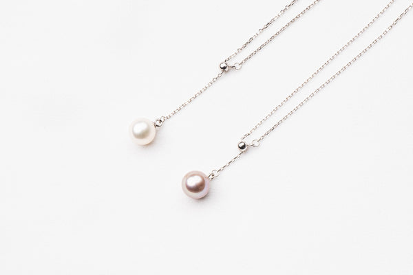 The Classic Drop Pearl Necklace