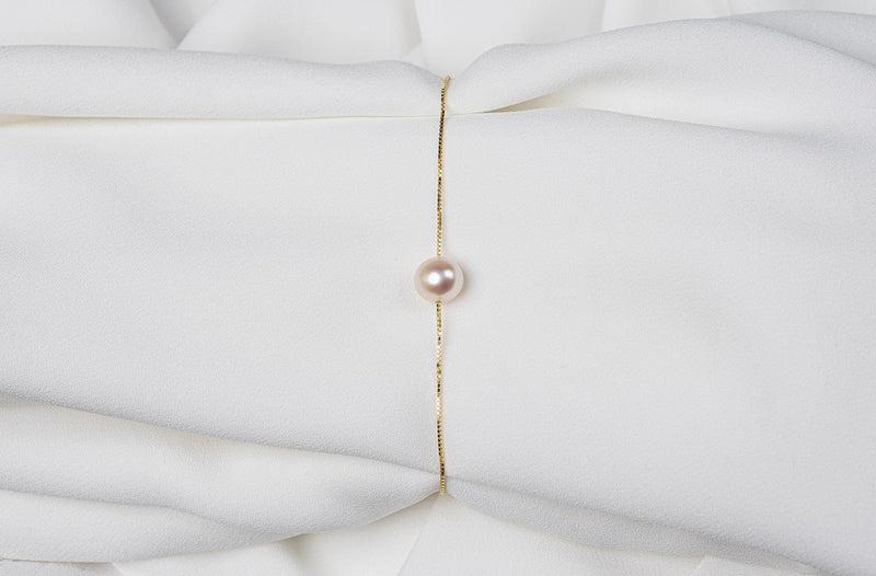 One Dot Pearl Bracelet