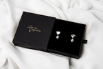 Load image into Gallery viewer, The Pure Heart Pearl Earrings

