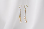 Load image into Gallery viewer, Tassle Drop Pearls Earrings