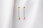 Load image into Gallery viewer, The One Liner Pearl Earrings
