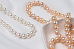 Load image into Gallery viewer, The Princess Pearl Necklace 7mm button